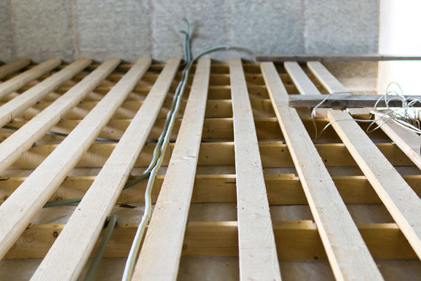 Возводим деревянные перекрытия между этажами, технология строительства
