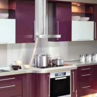 35104 Кухня фиолетового цвета: правила сочетания в интерьере (75 фото дизайна)
