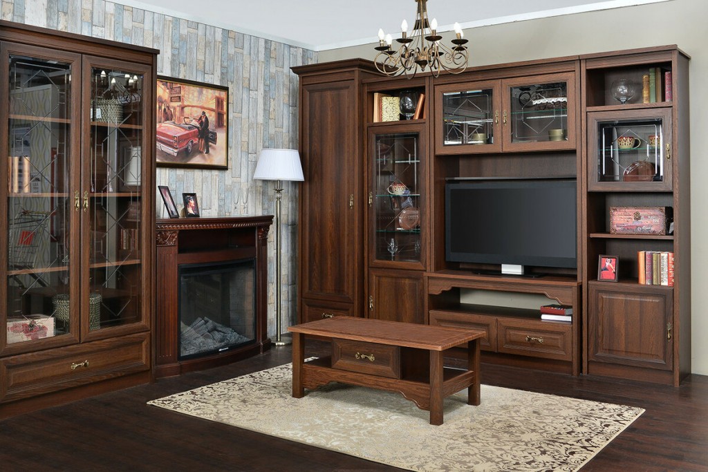32327 Рекомендации по выбору дизайна деревянной мебели в гостиную