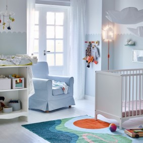 детская комната для новорожденного фото идеи