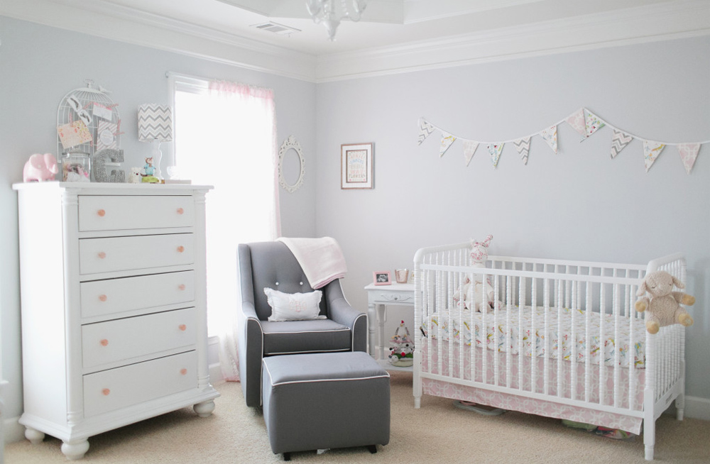 детская комната для новорожденного идеи фото