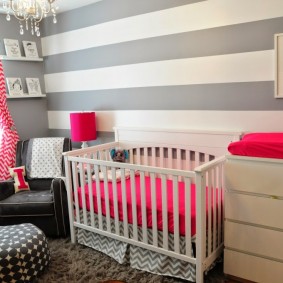 комната для новорожденного интерьер идеи