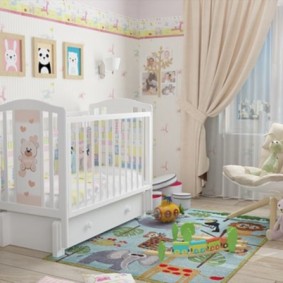 комната для новорожденного фото декора