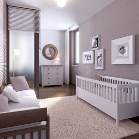 комната для новорожденного фото декор