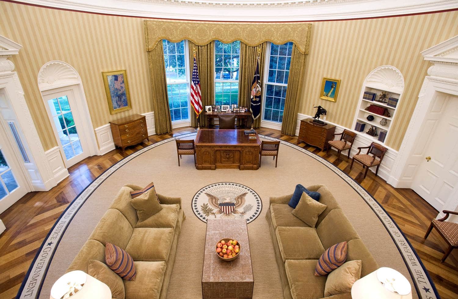 Фото: Овальный кабинет президента США