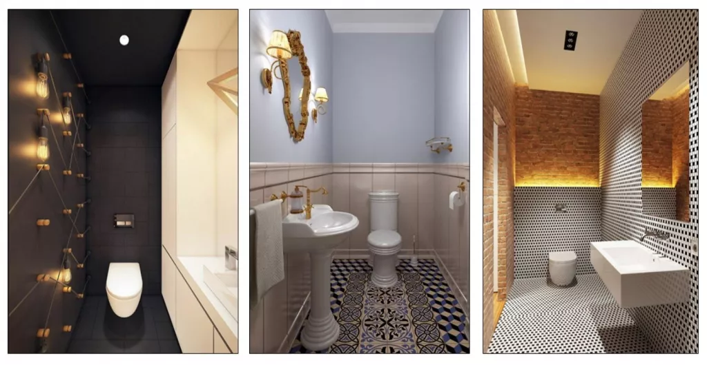 Освещение в туалете небольшого размера: советы, монтаж и идеи дизайна